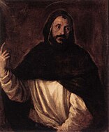 St. Dominic by Titian, c. 1565