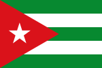 Flag proposed by the GONG between 1963 and 1977.