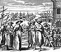 Image 51The work of the Mercedarians was in ransoming Christian slaves held in Muslim hands, Histoire de Barbarie et de ses Corsaires, 1637 (from Barbary pirates)