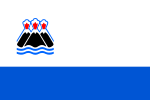Flag of Kamchatka Oblast (15 April 2004–1 July 2007)