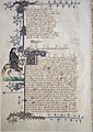 Geoffrey Chaucer from the Ellesmere Manuscript