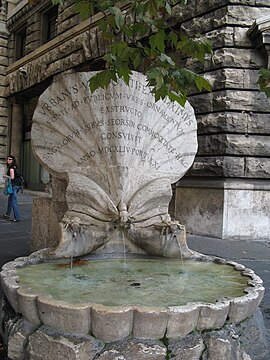 Fontana delle Api by Gian Lorenzo Bernini.