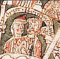 Henry the Proud (1102–1139), Duke of Bavaria and Saxony, and his wife Gertrud of Saxony, daughter of Lothair II, Holy Roman Emperor, Duke of Saxony