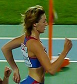 Lucia Klocová Rang fünf in 2:01,56 min