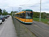 Flexity Classic on the tramway in Norrköping, Sweden