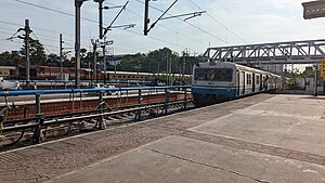 MMTS train at Secunderabad Junction