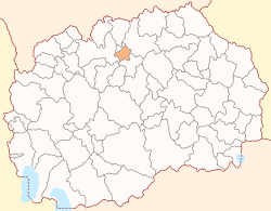 Location of Municipality of Ilinden