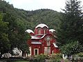 Patriarchate of Peć painted in red