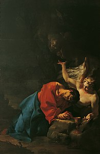 Christus am Ölberg, um 1750