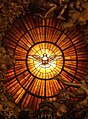 Depiction of the Christian Holy Spirit as a dove, by Gian Lorenzo Bernini, in the apse of Saint Peter's Basilica