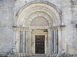 Portal of the church of Santa Sabina.