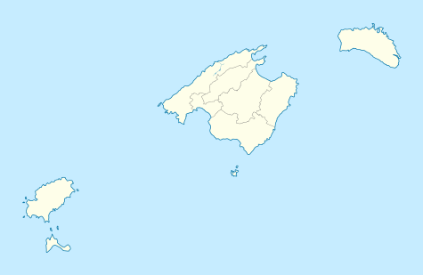 2014–15 Tercera División is located in Balearic Islands