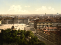 Image 15 St. Isaac's Square Image from: Detroit Publishing Co. (1905 catalogue) A photochrom of St Isaac's Square in St Petersburg, Russia from the 1890s, as seen from the dome of St Isaac's Cathedral towards Marie Palace. Behind the palace, the capital of the Russian Empire is seen all the way to the Trinity Cathedral. The square is dominated by the equestrian Monument to Nicholas I. More selected pictures