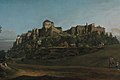 Bellotto's Fortress of Königstein from the North by Bernardo (National Gallery, London)