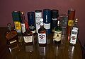 Various whiskies