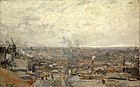 View of Paris from Montmartre 1886 Kunstmuseum Basel, Basel, Switzerland (F262)