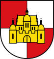 Burg im Wappen von Castell, redend