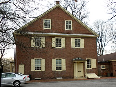 Friends Meeting House in Quaker Hill