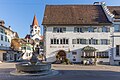 "Gasthaus zum Trauben" and Reformed Church