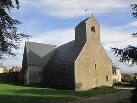 The church of Saint-Denis d'Aillières