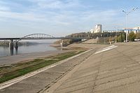 The Belaya River in Ufa