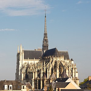 The flèche of Amiens Cathedral (16th c.)