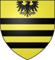 Coat of arms of the Landscheid family, men of the fief of the county of Vianden.