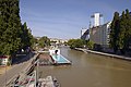 Badeschiff im Donaukanal  Qualitätsbild
