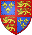 Arms as Duke of Normandy (1465–1469)