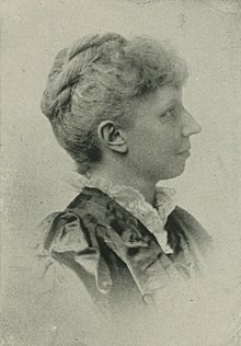 Burnham in 1893, as depicted in A Woman of the Century