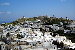 Cycladic architecture in Amorgos