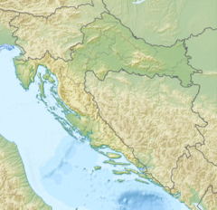 Krka (Adriatic Sea) is located in Croatia