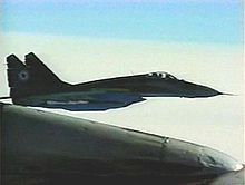 North Korean MiG-29 Fulcrum in 2003.