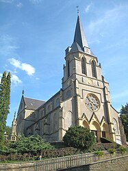 The church in Algrange