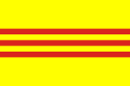 2:3 Flagge Südvietnams, 1949 bis 1975