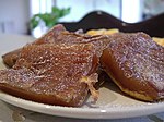 Cantonese pan-fried brown-sugar kueh