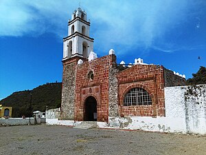 Church of San Lorenzo Mártir in Tlacotlapilco.