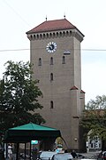 Ein Turm des Isartors in München