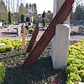 Kriegsopfergedenkstätte auf dem Wallerfanger Gemeindefriedhof