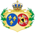 Coat of arms of Maria Leszczyńska as Queen of France