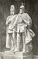 Das Zwei-Kaiser-Standbild von Bildhauer Johannes Pfuhl