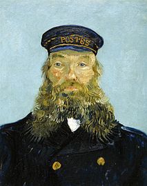 Vincent van Gogh, Portrait of the Postman Joseph Roulin, 1888