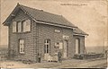 Bahnstation um 1910 (Postkarte)
