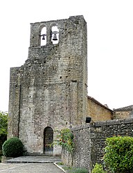 The church in Sainte-Foy-de-Belvès