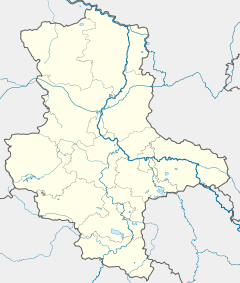 Nienburg (Saale) is located in Saxony-Anhalt