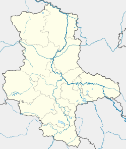 Coswig is located in Saxony-Anhalt