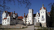 Recent photo of opulent-looking Schloss Boitzenburg, which is an estate rather than a castle