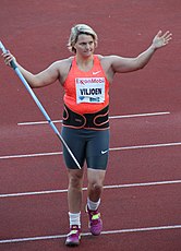 Silbermedaillengewinnerin Sunette Viljoen