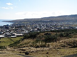 Argir and a part of Tórshavn