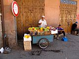The Produce Peddler, Fez, Morocco